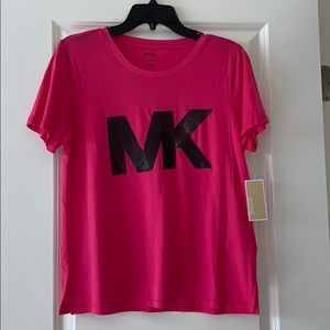 Pink Michael Kors t-shirt